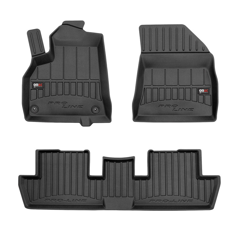 Tapis de Sol pour Peugeot 3008 2009-2016 TPE Noir