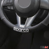 SPARCO couvre volant voiture protections de volant noir gris en caoutchouc