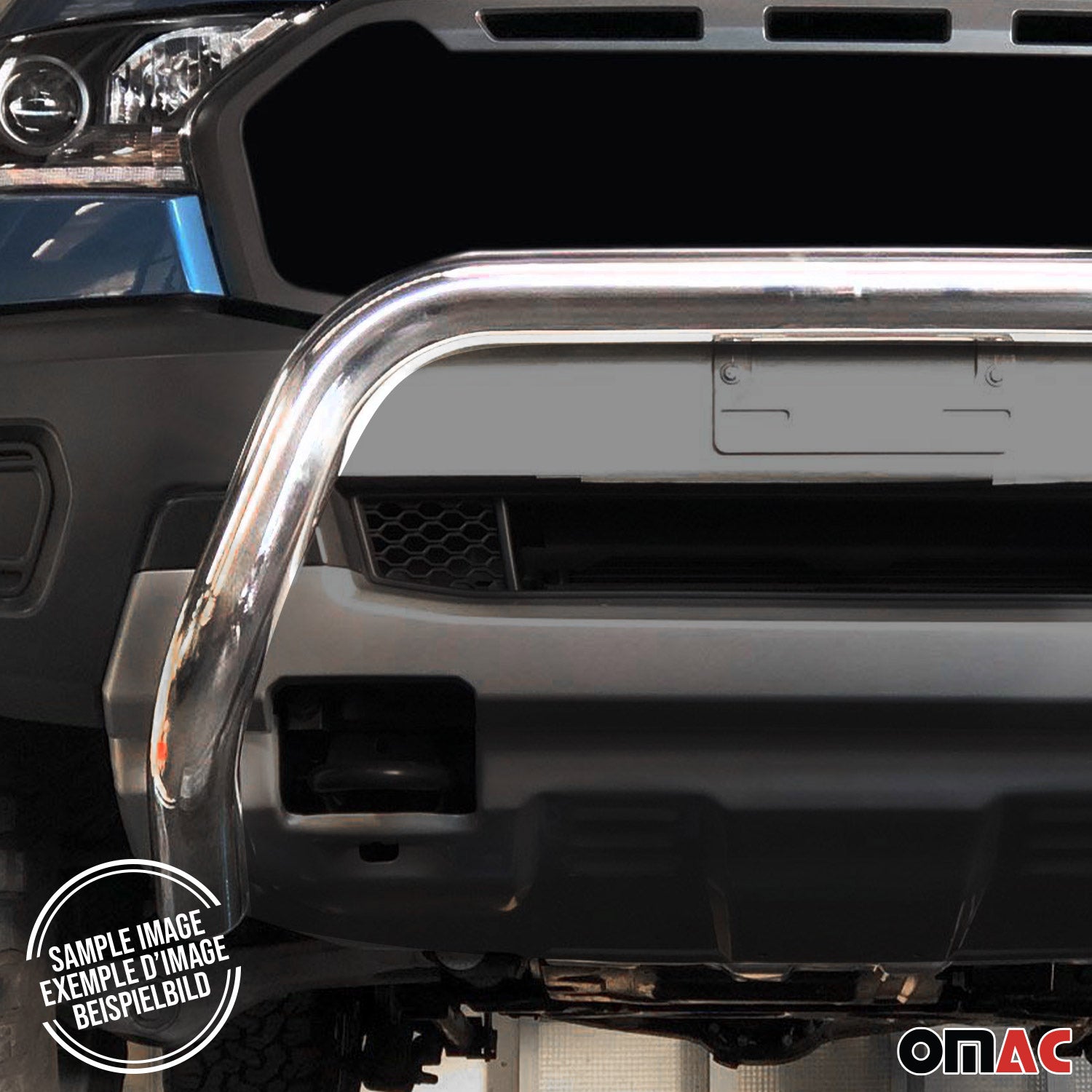 Pare-buffle Avant pour Honda CR-V VH 2017-2022 76 mm en Acier Gris