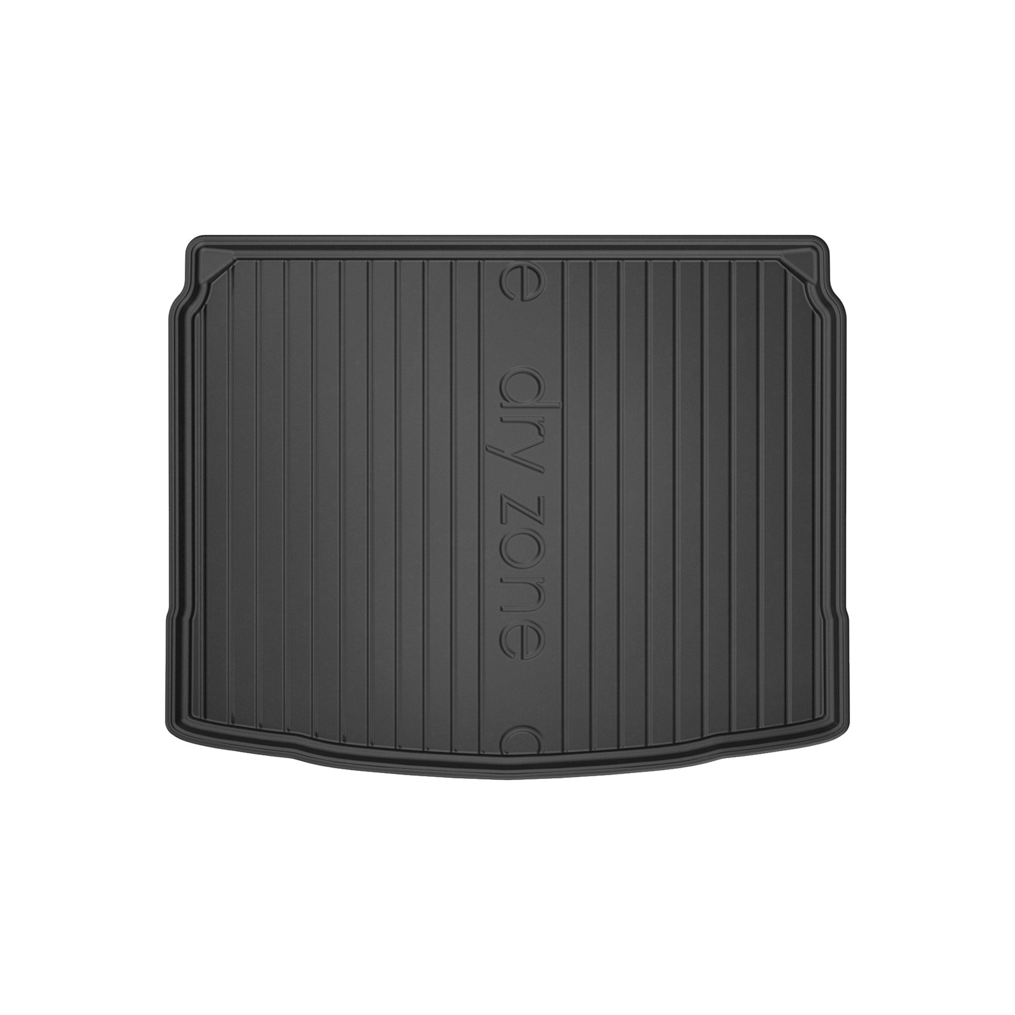 Tapis de coffre pour Skoda Karoq 2017-26 Inférieur sans niche latérale TPE Noir