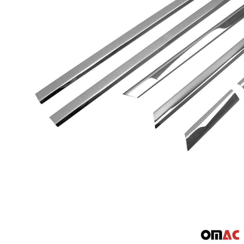Garniture Baguette de porte latérale pour VW Passat B8 2015-2021 acier inox 8Pcs