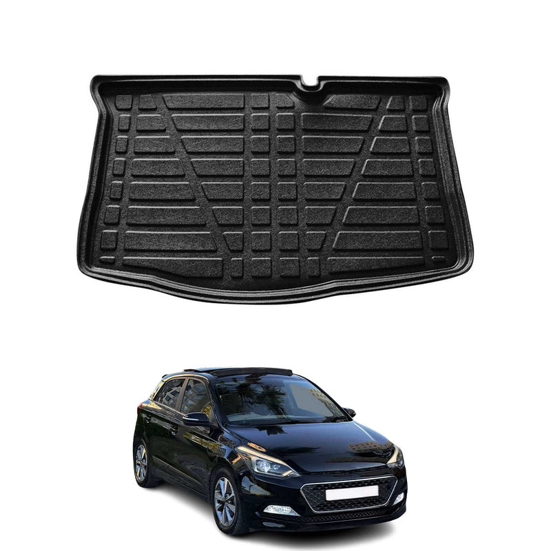 Tapis de Coffre pour Hyundai i20 2014-2020 HB en TPE Noir