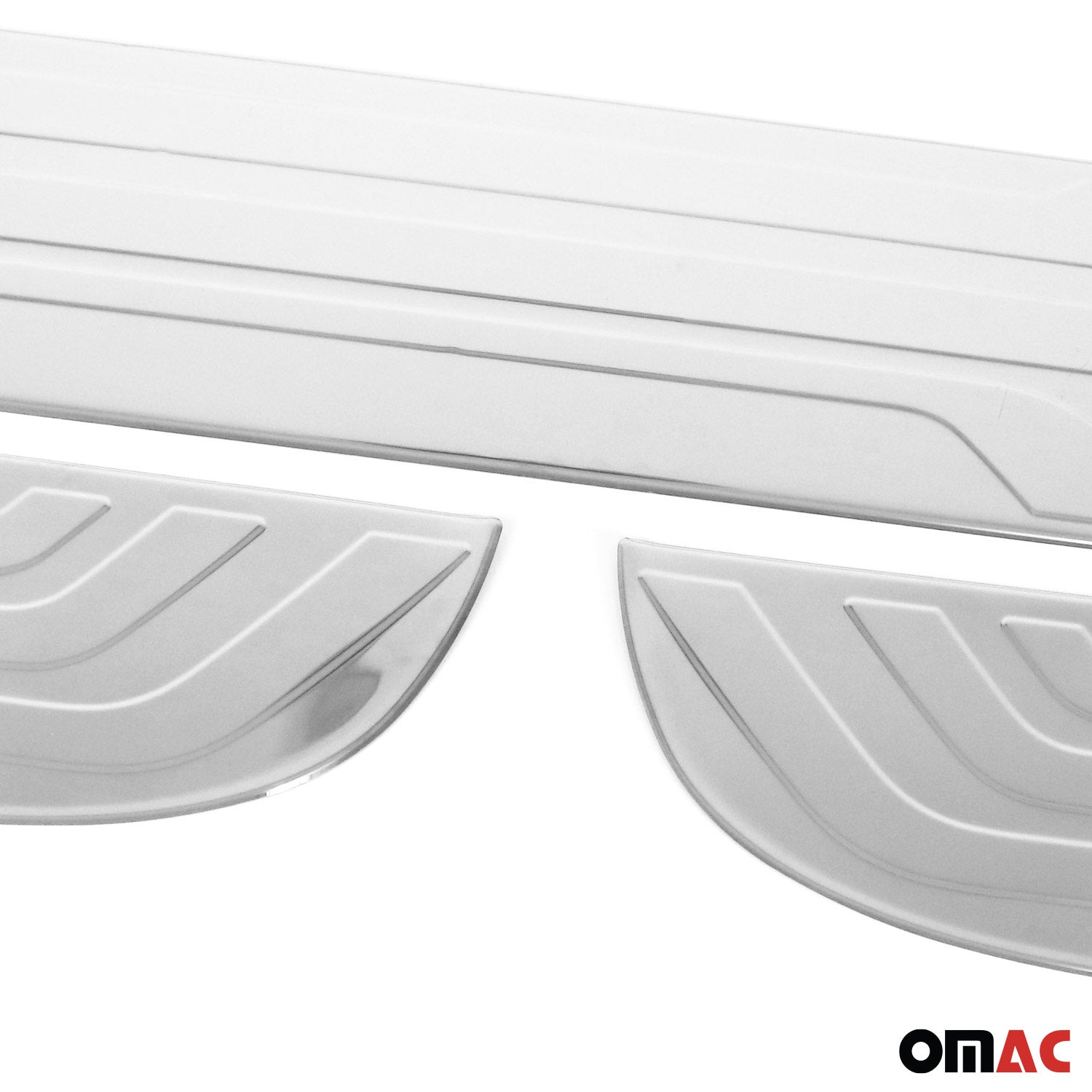 Couverture de Seuil de porte pour Mercedes Sprinter W907 2018-2026 acier inox 3x