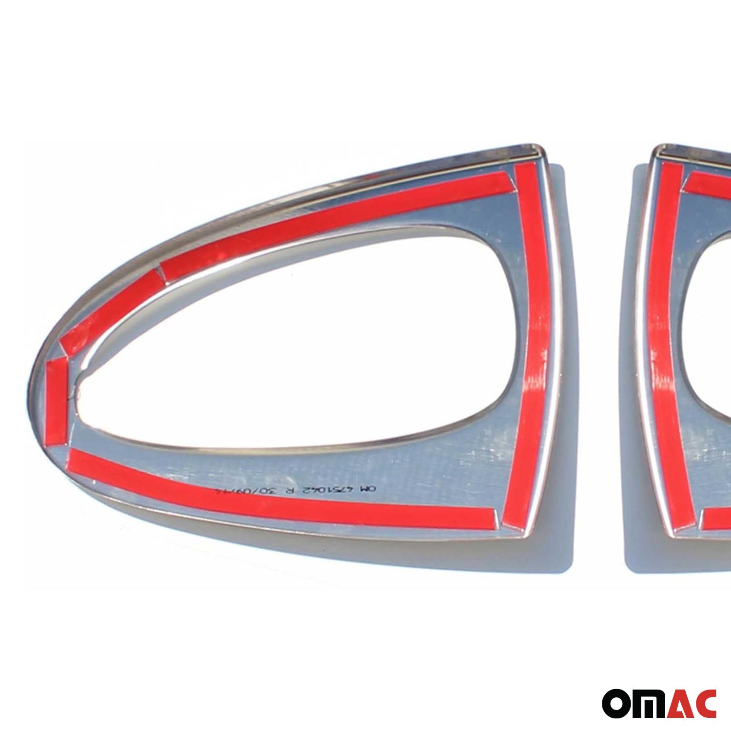 Cadres de poignées de porte intérieures pour Smart Fortwo W451 2007-2014 2Pcs
