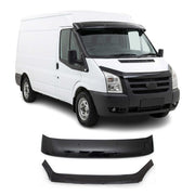 Set Déflecteur de Capot Visière Pare-brise pour Ford Transit 2006-2013 2x Acryl