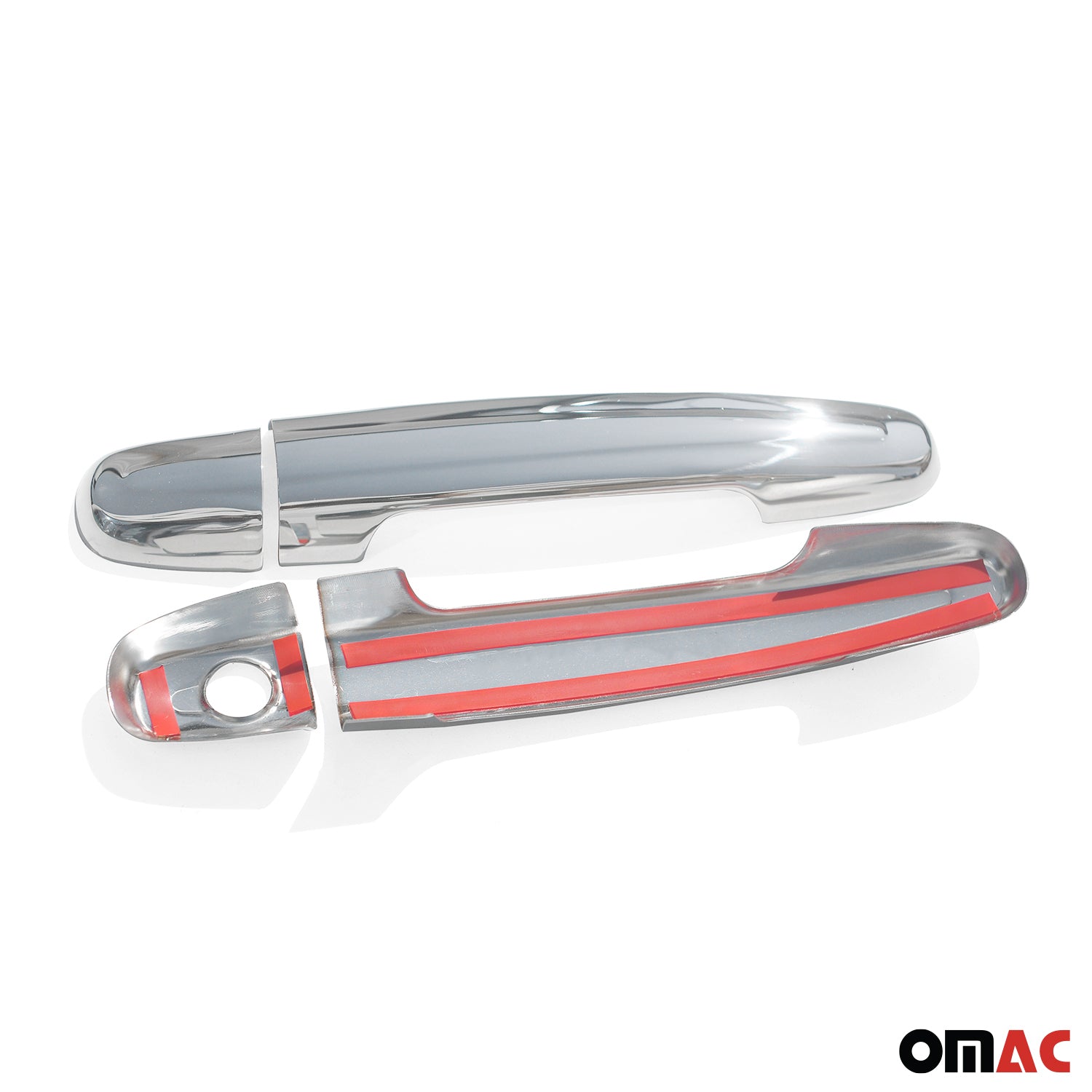 Couverture de poignée de porte pour Toyota Hilux VII 2005-2015 Acier Inoxydable