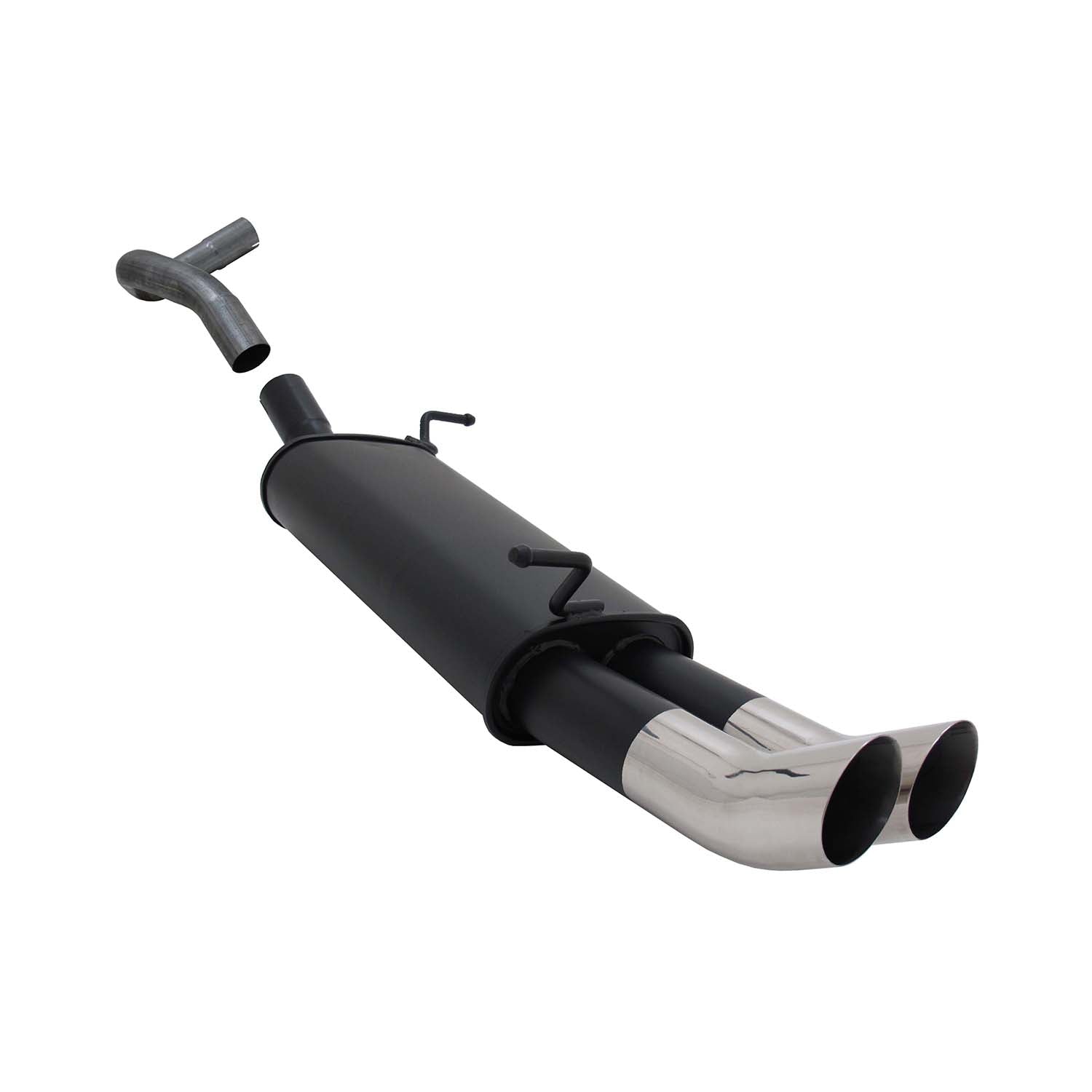 Échappement arrière sport Novus pour Seat Ibiza 6L 2x76mm DTM avec ABE