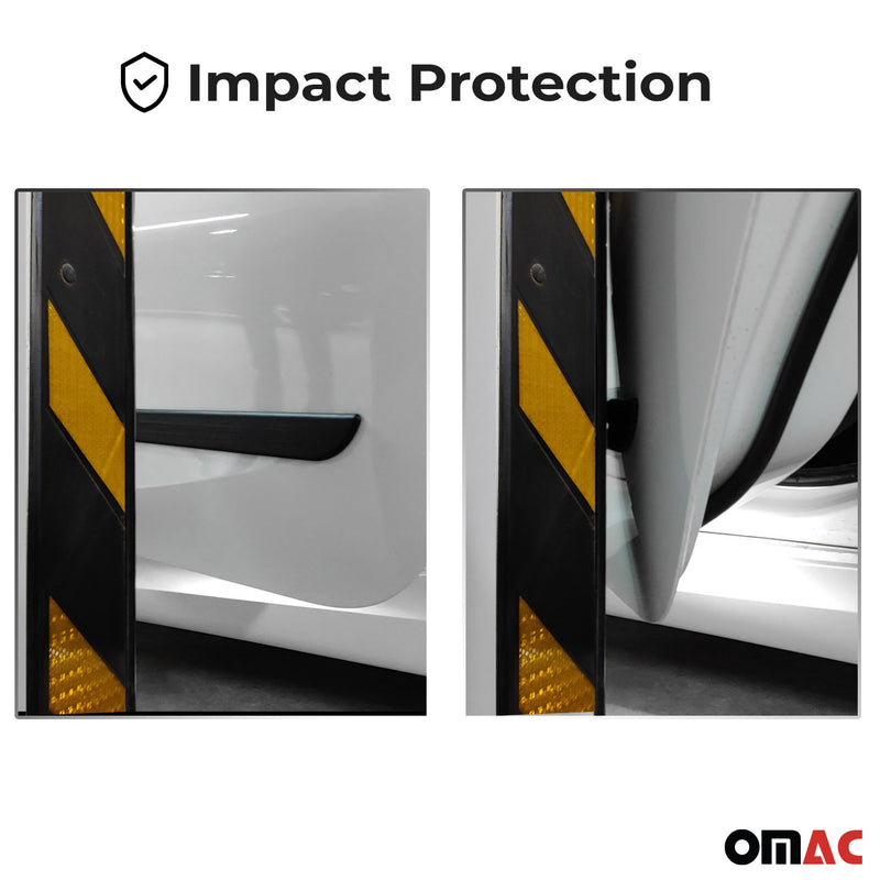 Garniture baguette de porte latérale pour Opel Mokka-e/Mokka 2020-2025 Noir 4Pcs