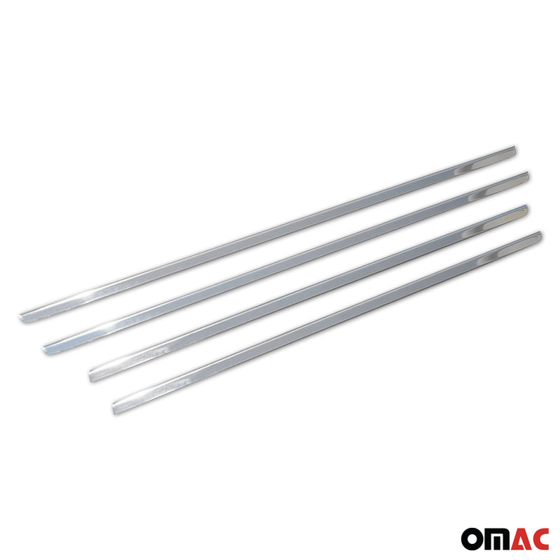 Garniture de Fenêtre pour Mercedes Classe E W211 Berline 2002-2009 Acier Inox 4x