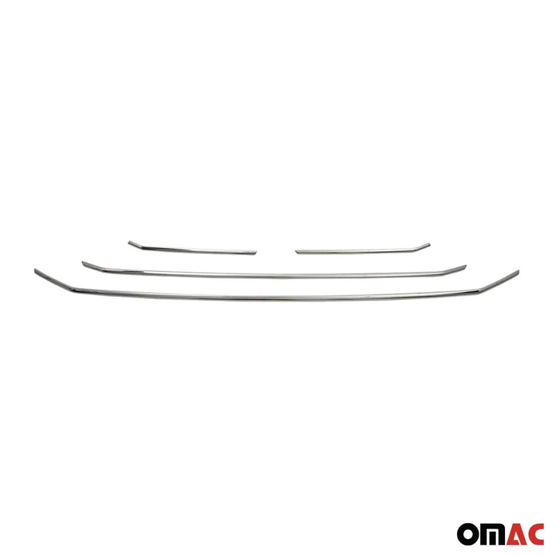 Moulure de Grille de Calandre pour Ford Transit Custom 2017-2022 Chromé 4Pcs