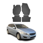 Tapis de Sol pour Volvo V70 III 2007-2016 OMAC Noir Caoutchouc
