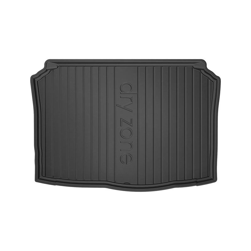 Tapis de coffre pour Skoda Fabia I HB 1999-2008 TPE Antidérapant Durable Noir 1x