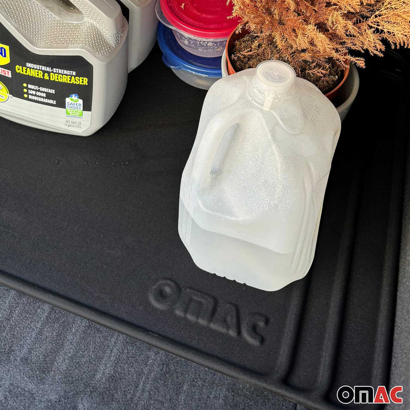 Tapis de coffree polyvalent Tapis en Caoutchouc pour voiture découpable 87x57cm