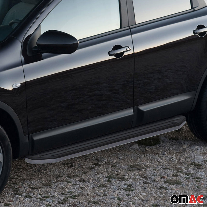 Marchepieds Latéraux pour Nissan X-Trail 2007-2015 ABE Alu