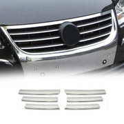 Moulure de Grille de Calandre pour VW Caddy Life 2004-2010 Chromé 6Pcs