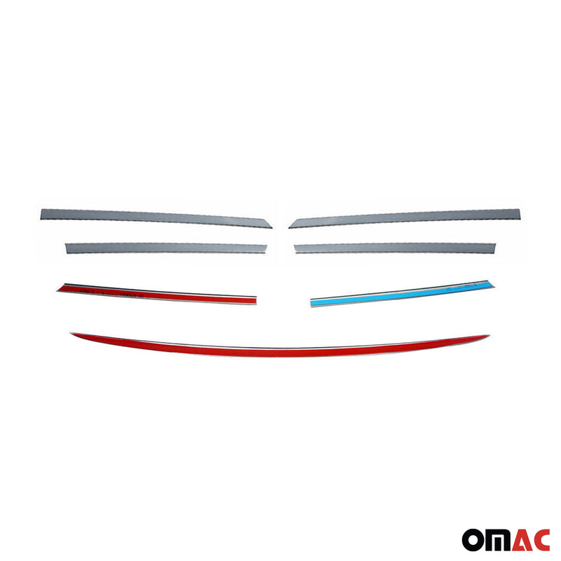 Moulure de Grille de Calandre pour Mercedes Vito W639 2003-2014 Chromé 7Pcs