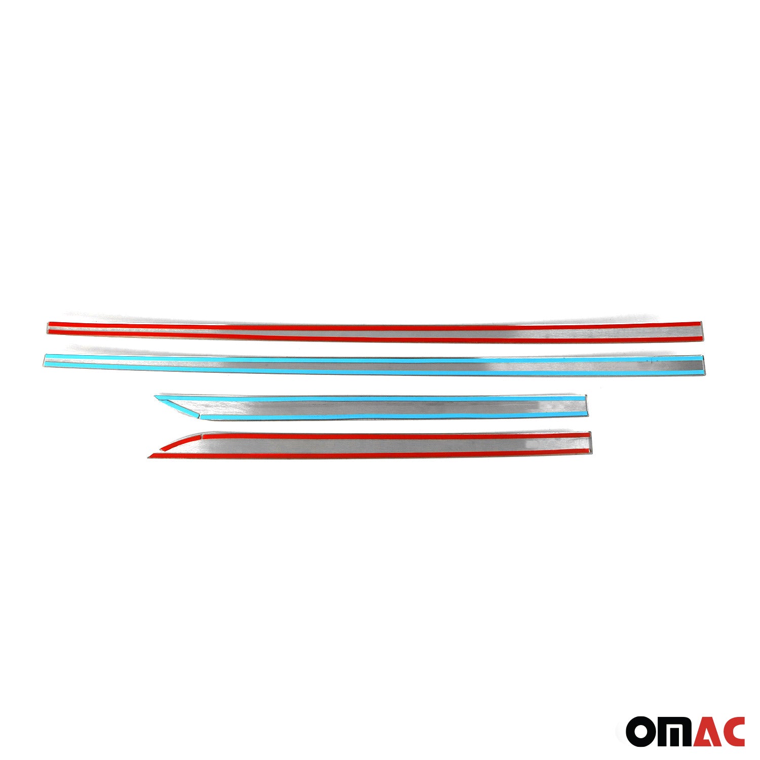 Garniture Baguette de porte latérale pour Skoda Kamiq 2019-2026 acier inox