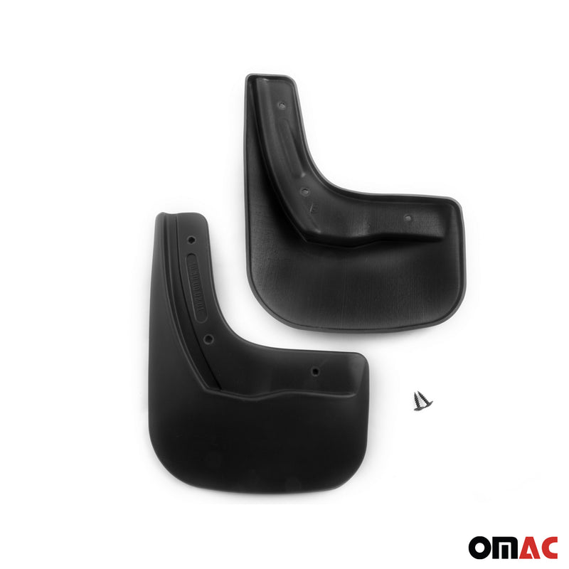 Bavettes Garde Boue pour Peugeot 301 / C-Elysee 2012-2022 Avant &Arrière Noir 4x