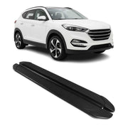 Marchepieds Latéraux pédale pour Hyundai Tucson 2015-2020 2Pcs Aluminium Noir