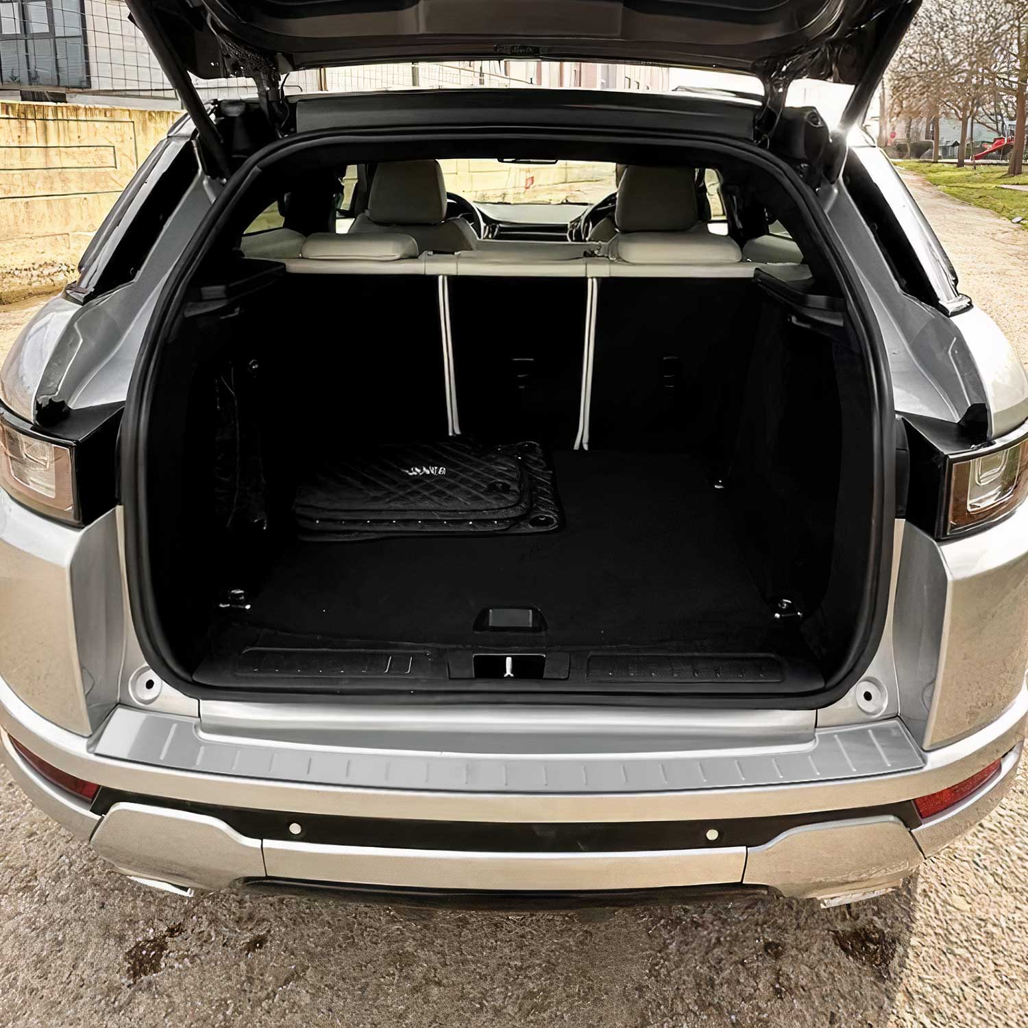 Protection Seuil de Pare-chocs Arriére Pour Range Rover Evoque 2011-2018 Inox