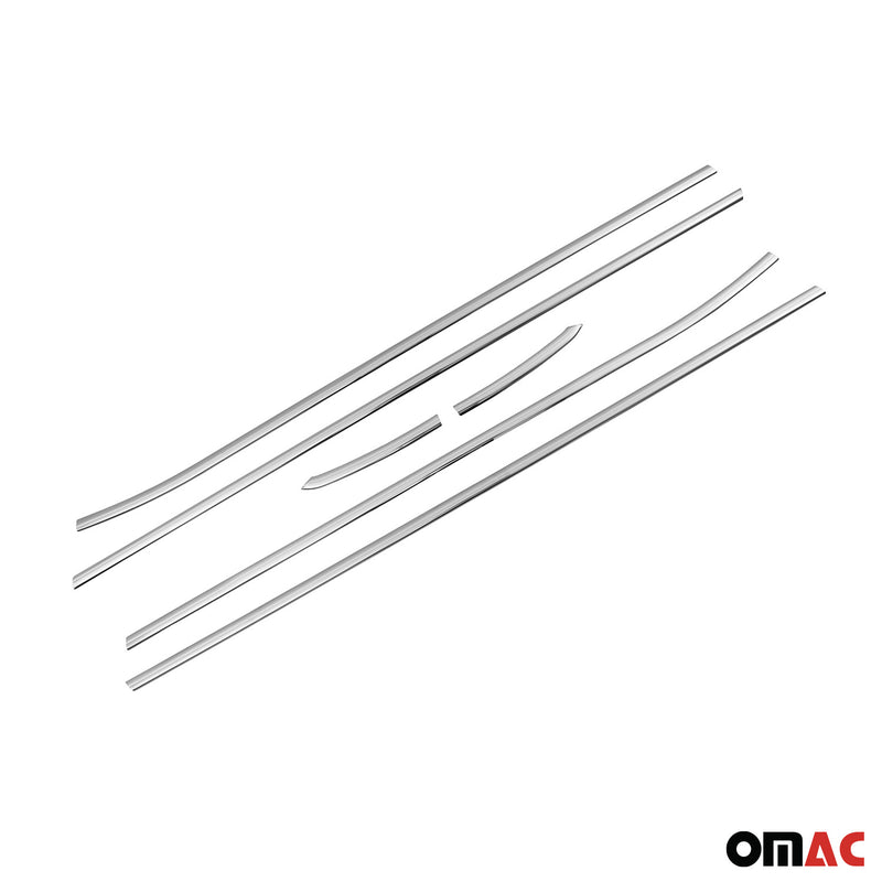 Garniture de Fenêtre pour VW Polo HB 2009-2017 Acier Inox 6Pcs