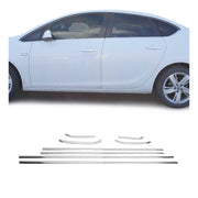 Garniture de Fenêtre pour Opel Astra J HB 2010-2015 Acier Inox 8Pcs