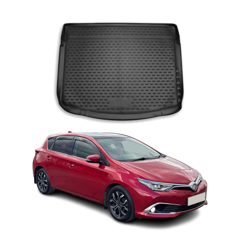 Tapis de Coffre pour Toyota Auris 2012-2022 TPE Noir