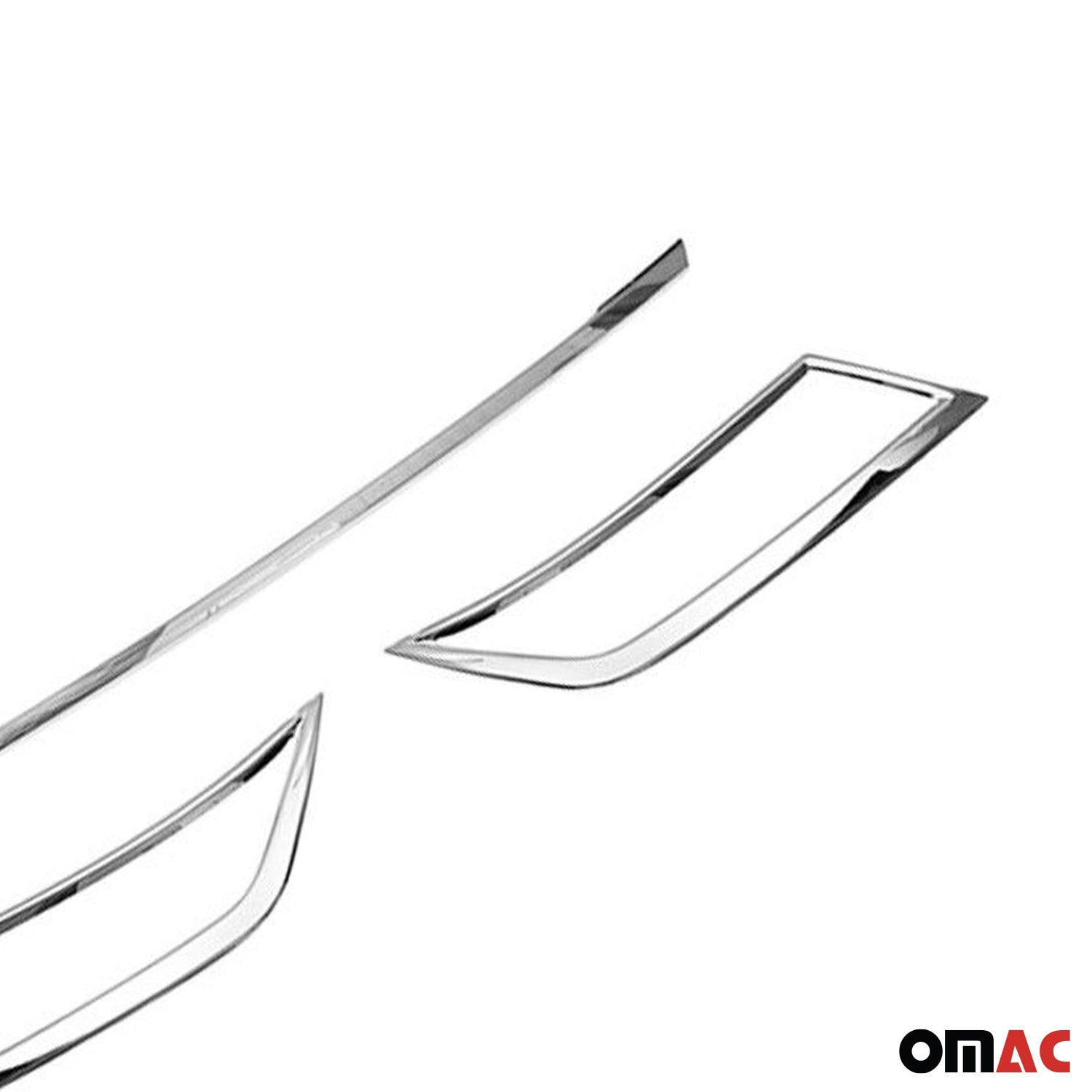 Garniture de Diffuseur de Pare-chocs Arrière pour Skoda Octavia 2012-2019 3Pcs
