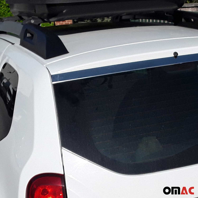 Garniture de Vitre Arrière pour Dacia Duster SUV 2010-2018 Acier Inox 4Pcs