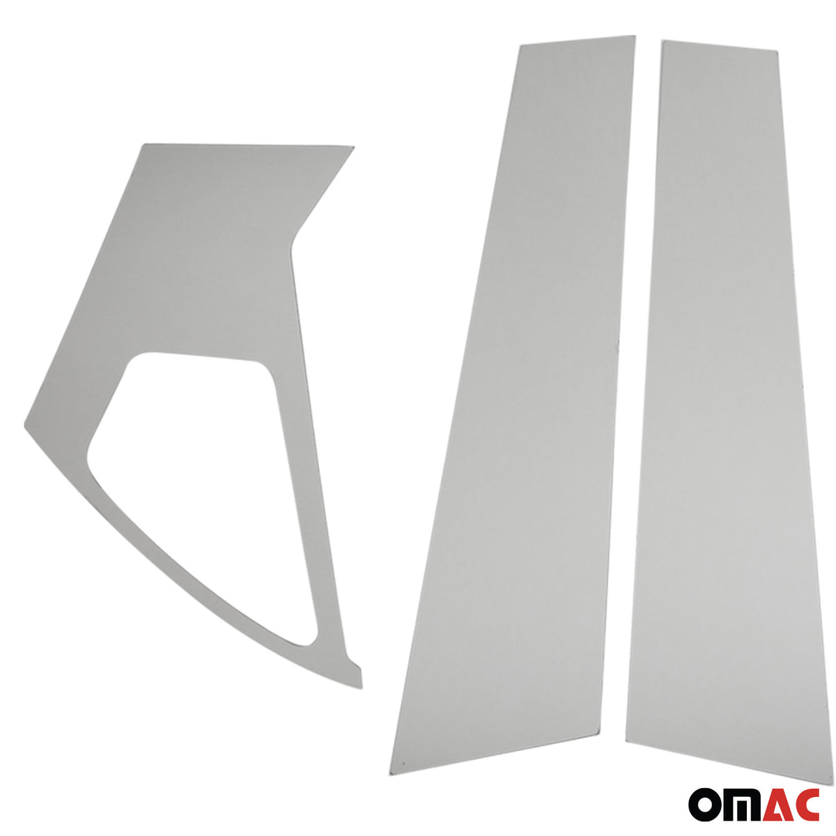 Couverture Garniture de pilier B pour Nissan Juke 2011-2019 en acier inox 6Pcs