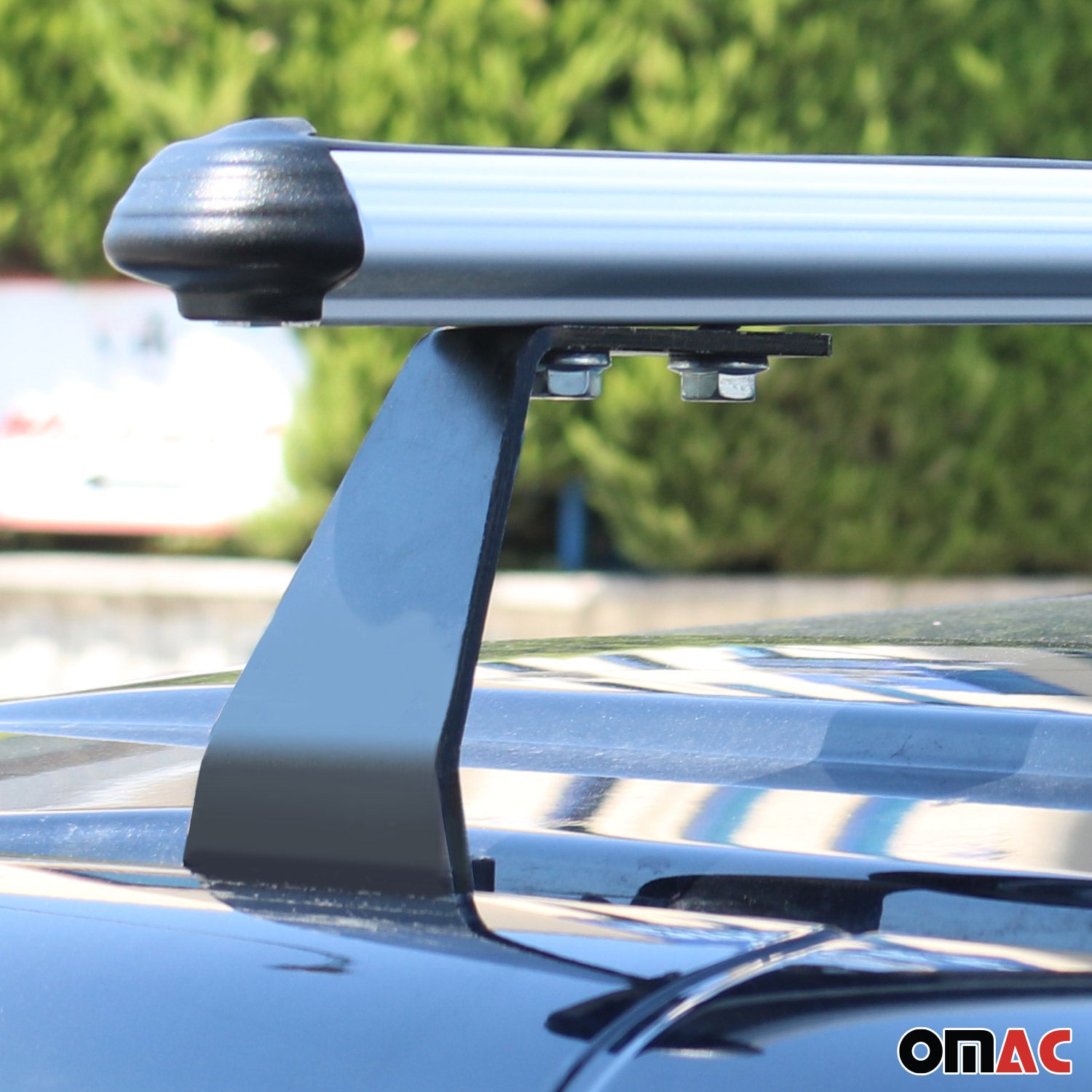Barres de toit transversales pour Nissan NV200 2009-2020 Aluminium Gris 3 pcs