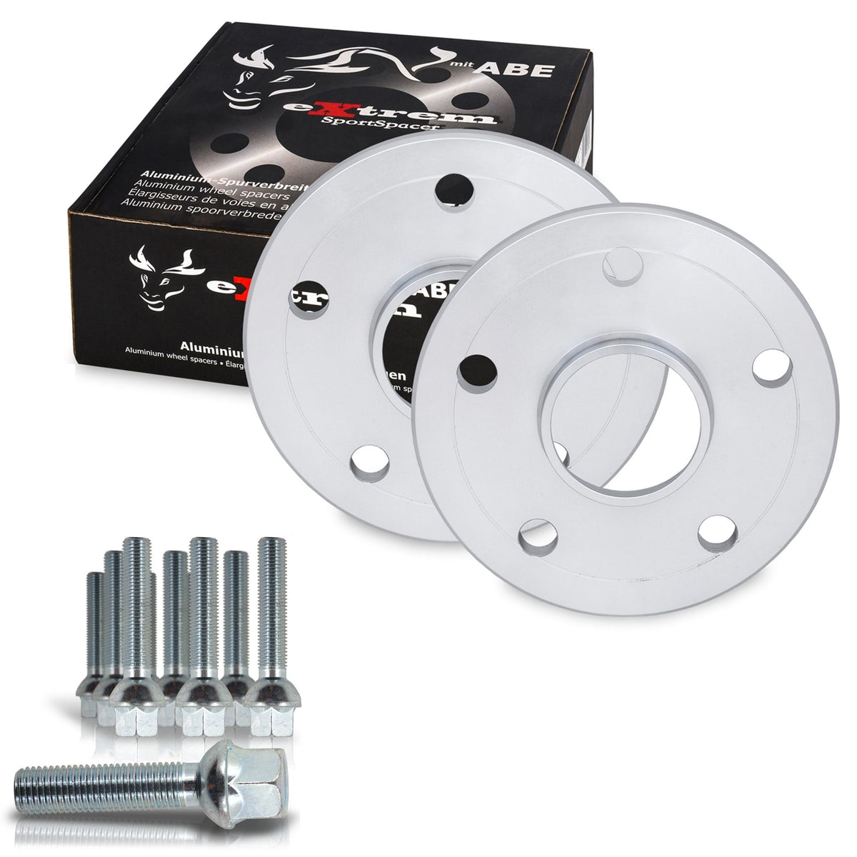 JOM Kit Élargisseurs de Voie 20mm pour BMW M3 (M390) Noir mit ABE Aluminium