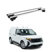 Barres de toit Transversales pour Ford Transit Courier II 2023-2026 TÜV Gris 2x