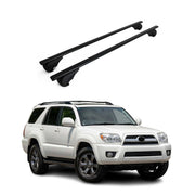 Barres de toit Transversales pour Toyota 4Runner V 2009-2024 Acier Noir 2Pcs