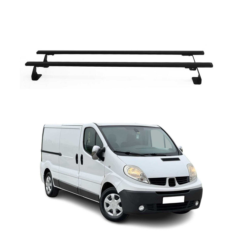 Barres de toit transversales pour Nissan Primastar 2001-2014 noir