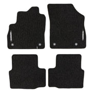 Tapis de Sol de Voiture pour Opel Astra K 2015-2022 Velours Imperméable 4Pcs