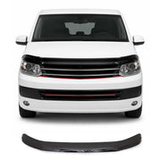 Deflecteurs d'air capot de voiture pour VW Transporter T5 2010-15 Acrylique Noir