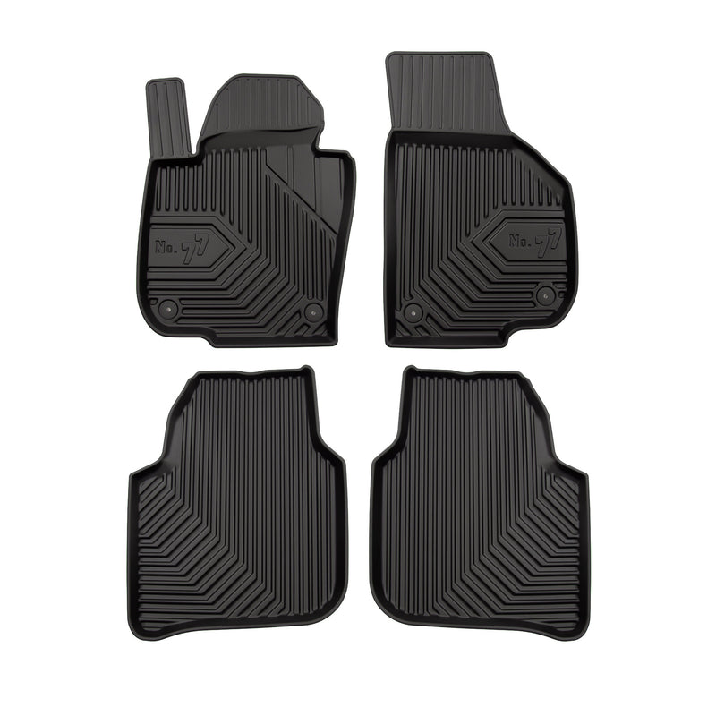 Tapis de Sol de Voiture pour Skoda Superb II 2008-2015 TPE Imperméable 4Pcs