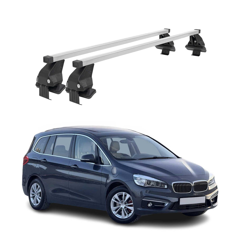 Barres de transversales Menabo pour BMW Série 2 Gran Tourer F46 2014-2024 Gris