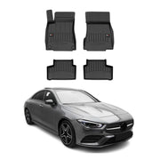 Tapis de Sol pour Mercedes Classe CLA C118 2019-2022 TPE Noir