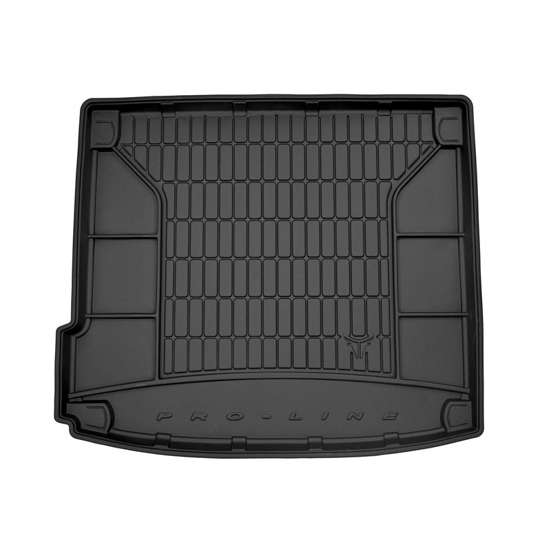 OMAC Tapis de coffre caoutchouc pour BMW X6 E71 E72 2007-2014 Noir Premium