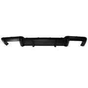 JOM Insert de Pare-choc Arrière pour BMW Série 5 F10/F11 2010-2017 Noir Mat breite Ausführung