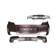 JOM Pare-choc Arrière pour BMW Série 1 E81 et E87 2004-2011 Sport-Design PDC