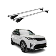Tiger Barres de toit transversales pour Land Rover Discovery 2017-2020 Gris