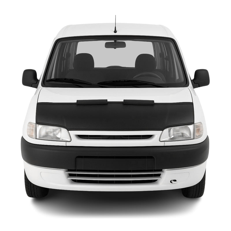 Protège Capot pour Citroen Berlingo 1996-2003 Masque de voiture vinyle Noir