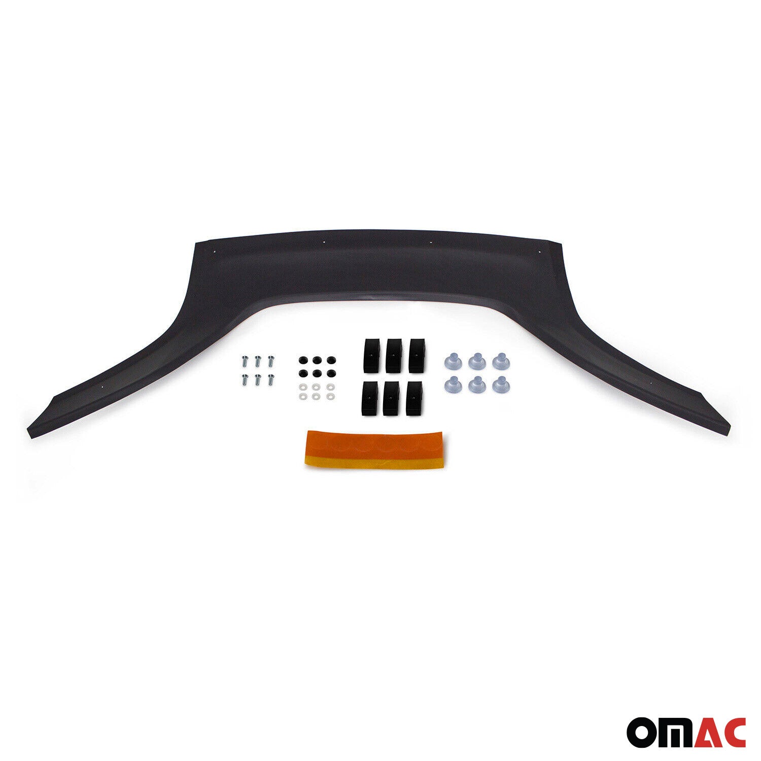 Deflecteurs d'air capot de voiture pour Fiat Qubo 2008-2019 Plastique Acrylique