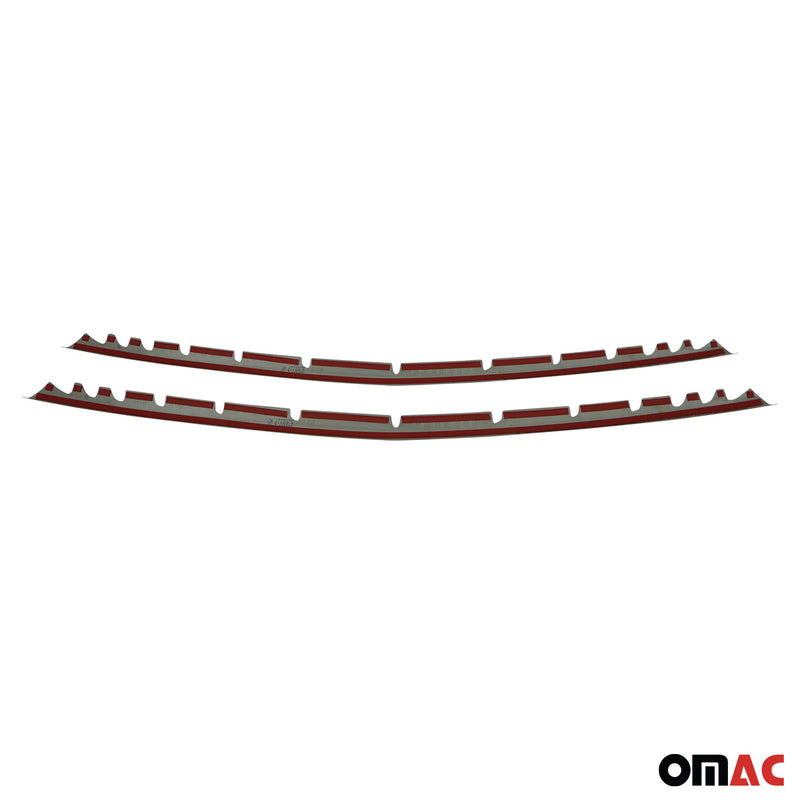 Moulure de Grille de Calandre pour Mercedes Classe V W447 2014-2025 Acier 2Pcs