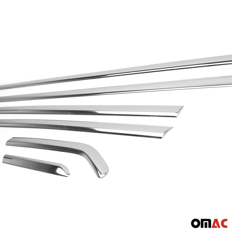 Garniture de Fenêtre pour Ford Focus Berline 2010-2018 Acier Inox 8Pcs