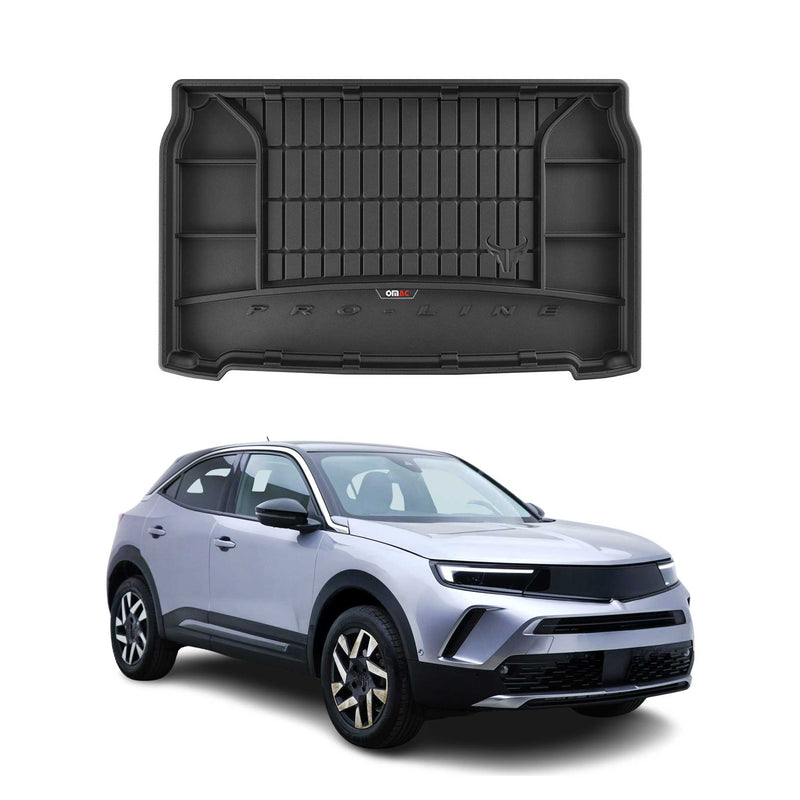 Tapis de Coffre pour Opel Mokka 2020-2022 TPE Noir