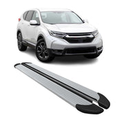Marchepieds Latéraux pédale pour Honda CR-V 2017-2021 Aluminium Argent 2Pcs
